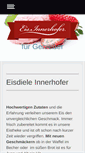 Mobile Screenshot of eisdiele-innerhofer.com